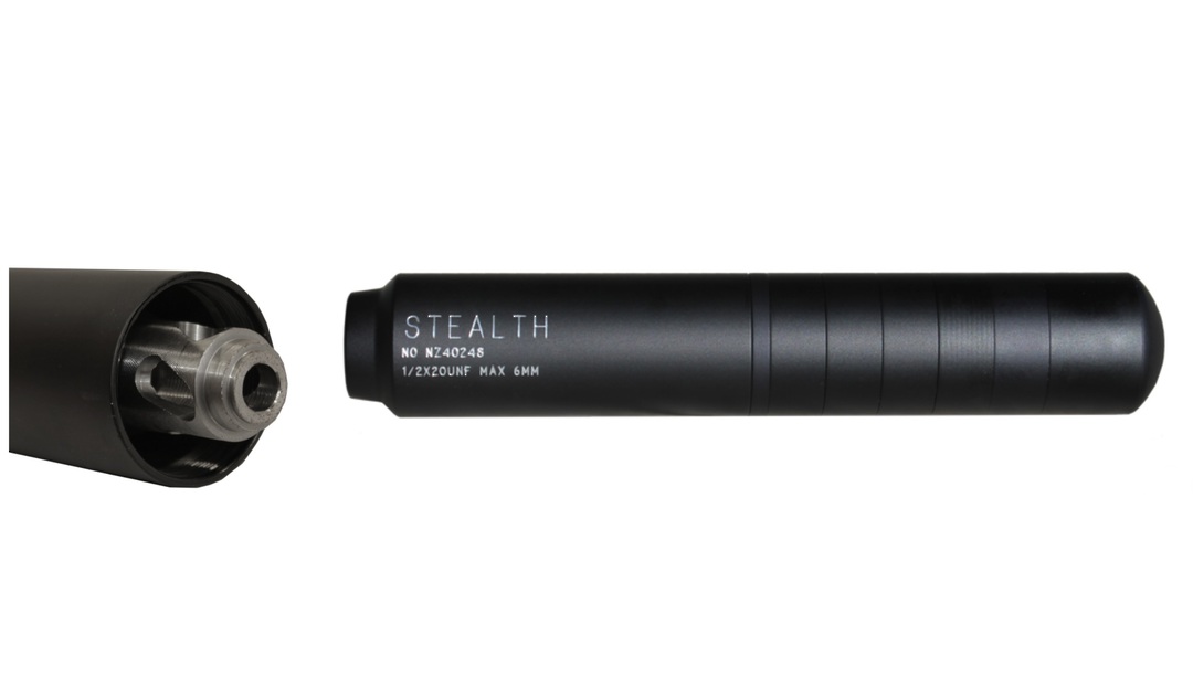 Stealth 40 Suppressor 8mm 1/2x20 image 0